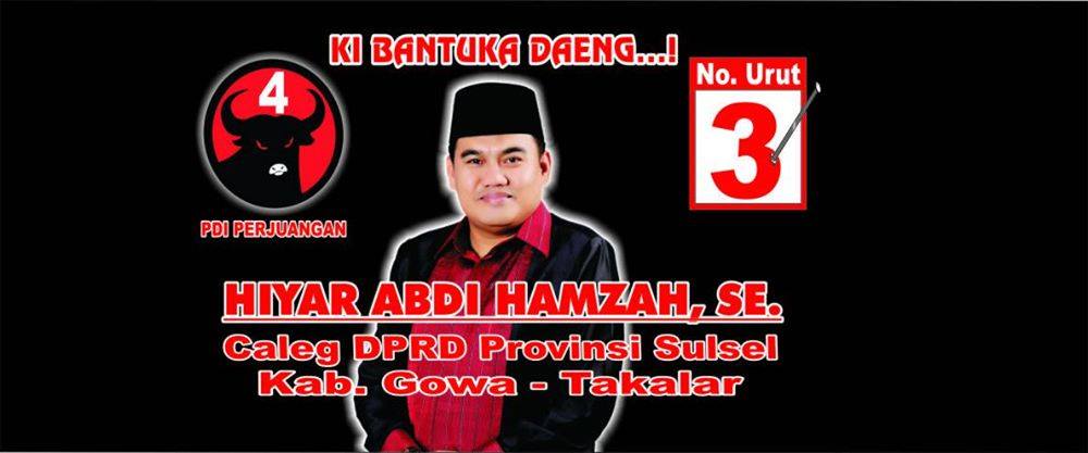 Hiyar's campaign poster