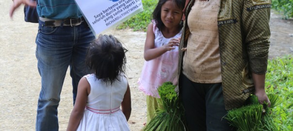 Yohanis Utta engaging Torajan locals in the search for Time Twins